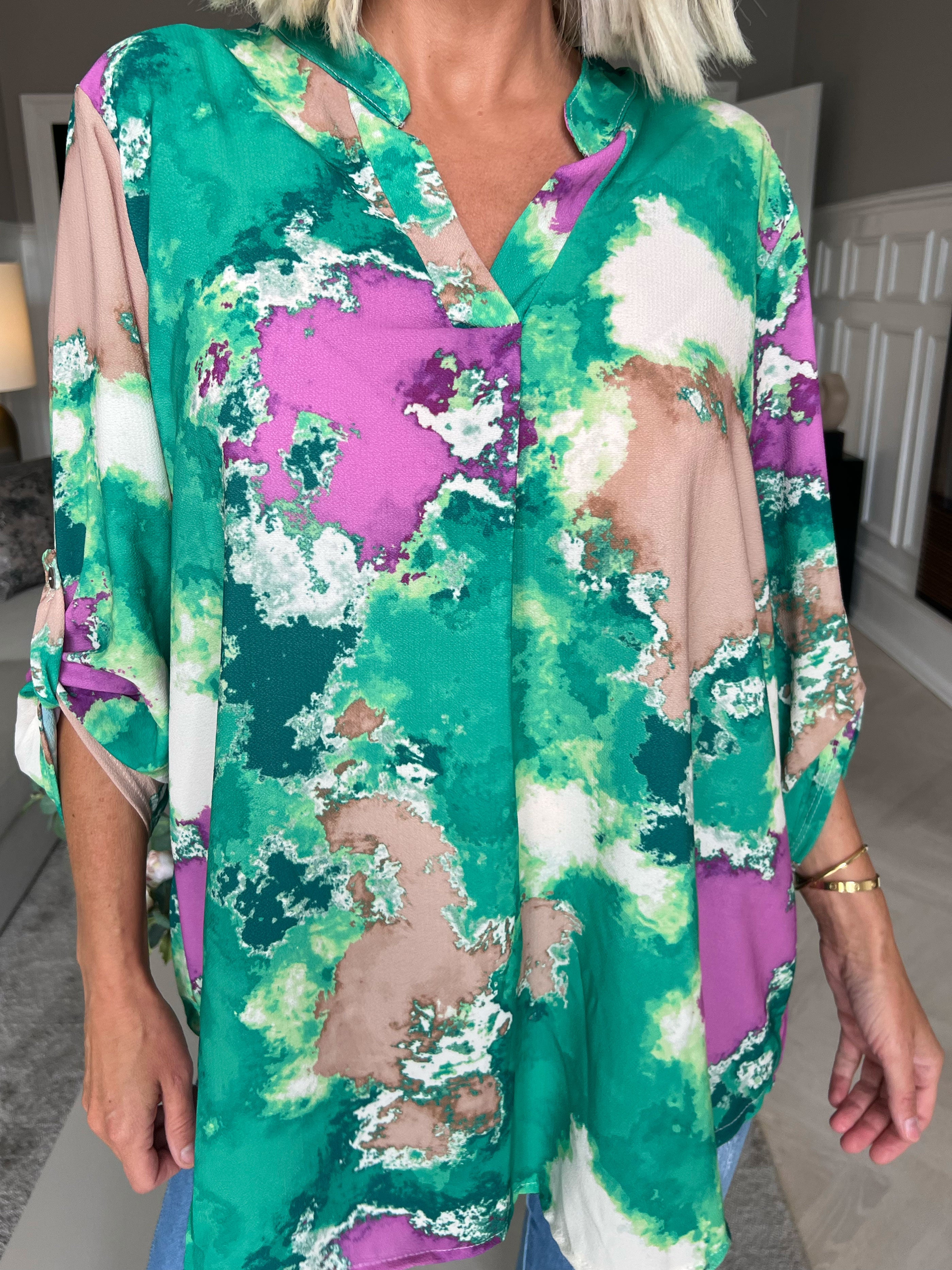 Vanesa Batik - Tunika i batikmönster